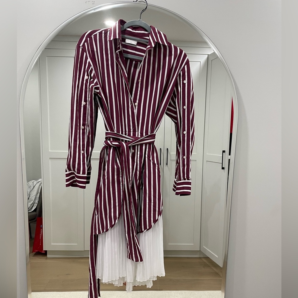 Sandro shirt dress